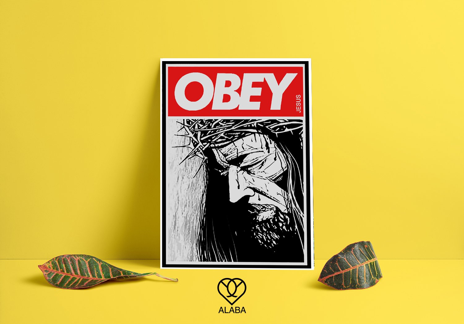 Póster OBEY (Metálico)